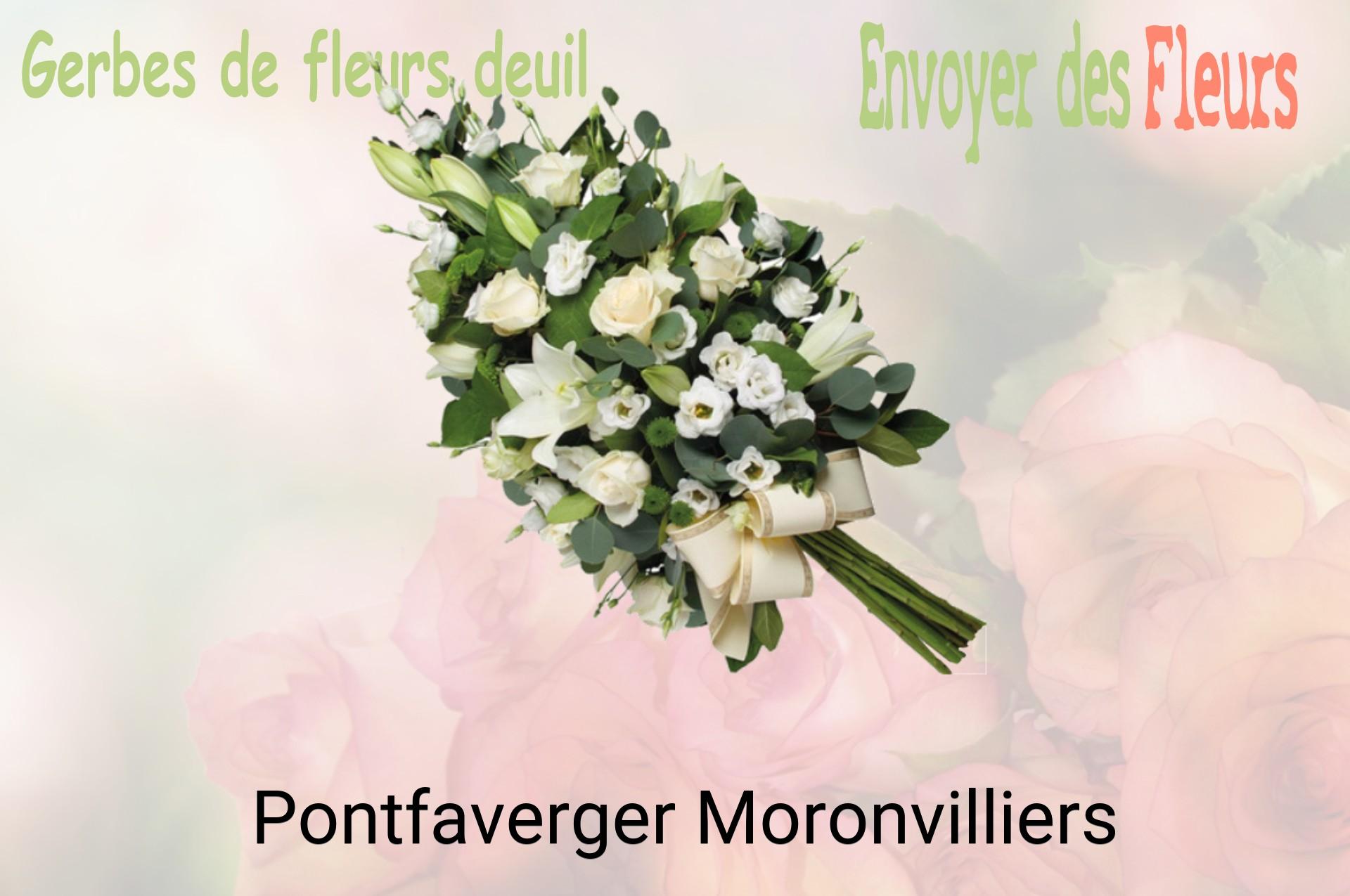 Gerbe de fleurs de deuil livrée à Pontfaverger-Moronvilliers
